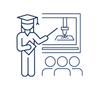 Integración con cursos académicos.