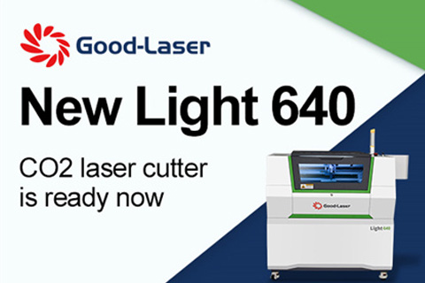 ¡La nueva cortadora láser de CO2 Light 640 de Good-Laser ya está lista!