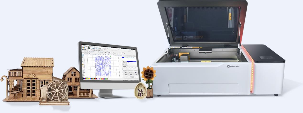 Cortadora láser de CO2 de escritorio Light 530